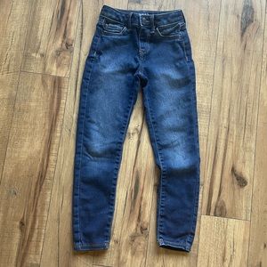 Jumping Bean- dark wash jeggings- girls 6x